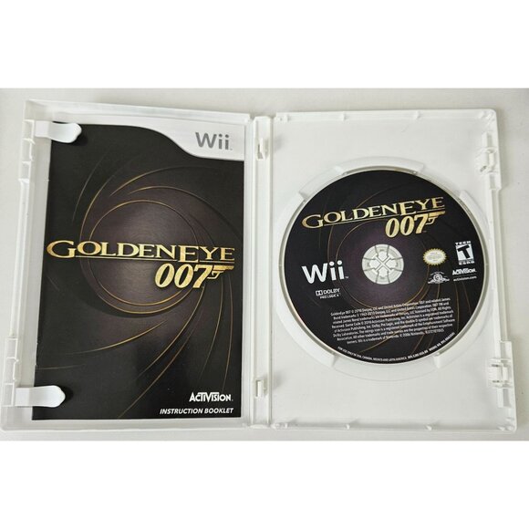 GoldenEye 007 Nintendo Wii Game With Case & Manual 2010 - Picture 3 of 5